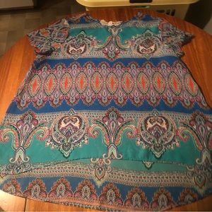 NorthStyle thin high low shirt 1X